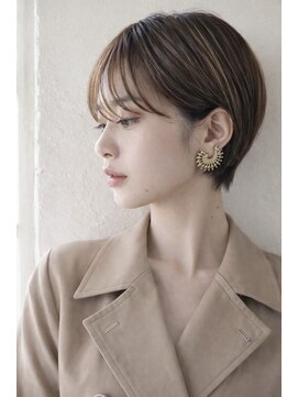 ベル 表参道店(Belle) 《横顔美白に》前髪カット/レイヤーカット/髪質改善/ショート