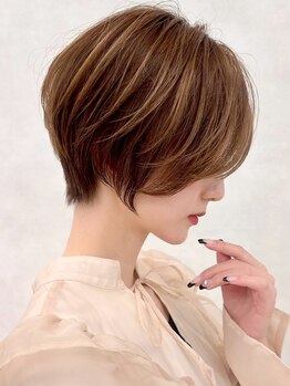 アッシュ 茗荷谷店(Ash)の写真/【縮毛矯正・髪質改善】柔らかく艶ストレート［茗荷谷/ショート/白髪染め］