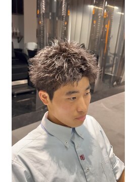 ブラック(BLACK) スパイキーショート