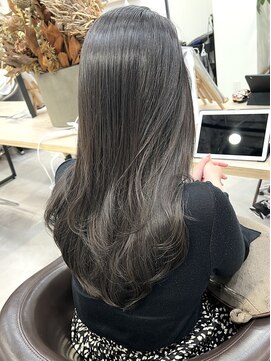 ベルム(Belme) 【ブルベ夏】髪質改善カラー透明感アッシュグレージュ