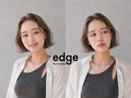 エッジ ヘア メイク(edge hair +make)の写真