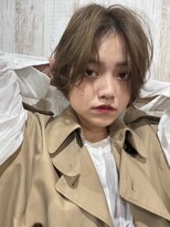 ブラウヘアアンドケア(care)&nbsp;パーマ風ハンサムショート