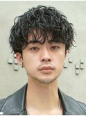 横浜/ツイストスパイラルパーマ/ラウンドマッシュ