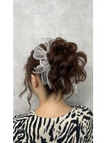 アルブ(alb)&nbsp;ふわふわお団子アップスタイル
