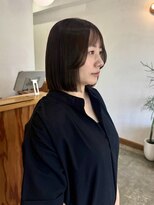 ジェニック 清水(-GENIC) 【-GENIC】艶タッセルボブ 清水髪質改善