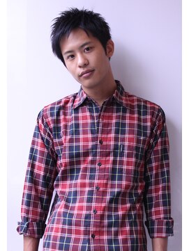 シャカ(SHAKA) 束感!ソフトツーブロック ワイルドアップバング ビジカジ