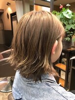 ナトゥーラ 岐阜(Natura) 切りっぱなしレイヤー外国人風スタイル