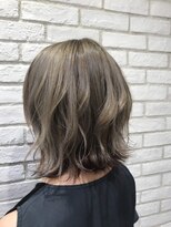 アッシュ 戸田公園店(Ash)&nbsp;外国人風カラー×シルバーアッシュ×インナーカラーパープル