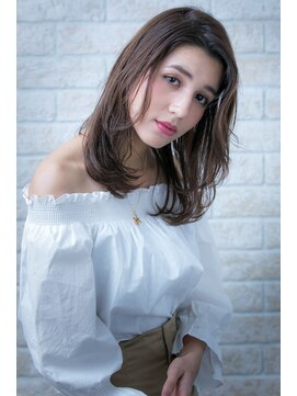 ヘアーアートシフォン 川口東口店(hair art chiffon) チョコレートアッシュor大人ガーリーのプリカールスタイル