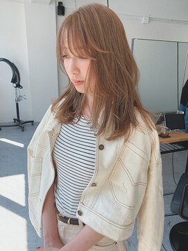 リイチ(LIICHI) ミルクティーベージュロブレイヤー