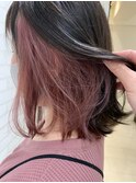 【WiLL水谷】インナカラー☆ベリーピンク×ダークグレージュ