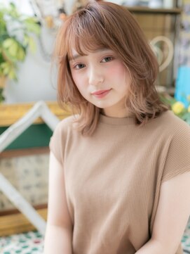 カバーヘア イヴ 戸頭店(COVER HAIR EVE) 斜めバングで目力UP外国人風ニュアンスカラーa戸頭20代30代40代