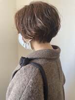 メルト 吉祥寺(melt)&nbsp;【高塚栞里】大人かわいい丸みショートニュアンスパーマ 20代