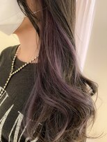 エミュスト(Emuest) パープルグレージュ☆インナーカラー