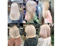 セレーネヘアー オオサカ 心斎橋店(Selene hair OSAKA)の雰囲気（当店はブリーチが得意なスタッフが多いです★）