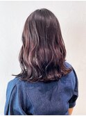 フェーブロブダークバイオレッド_くびれヘア_ba338021