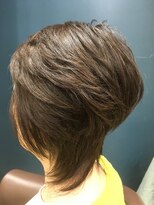 ヘアサロンアンドヘアメイクディー(hair salon hair make D)&nbsp;仙台D　ウルフレイヤーカット×大人可愛いツヤ髪クラシカルヘア