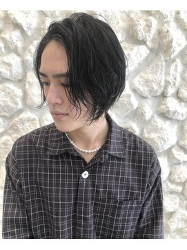 モアナ バイ ヘッドライト 駒沢大学店(Moana by HEADLIGHT) Moana【駒沢】#メンズボブ#ショートボブ#メンズパーマ