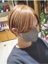 ヘアリゾート粋 リマ 銀座店(lima) 【粋lima銀座店】ハンサムショート×ベージュ20代30代40代