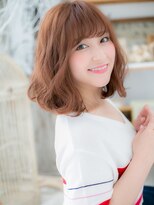 モッズヘア 上尾西口店(mod's hair)&nbsp;外国人風バレイヤージュ小顔ベージュピンクh2上尾20代30代40代