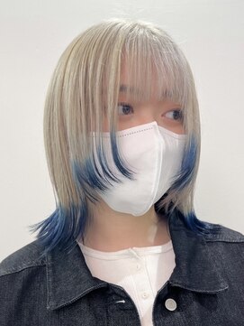 デート 下北沢(DATE) ダブルカラーベージュカラーケアブリーチカラーハイトーンカラー