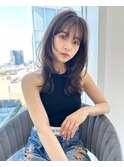 ナチュラルくびれレイヤースタイル【大人ガーリー　ハイライト】