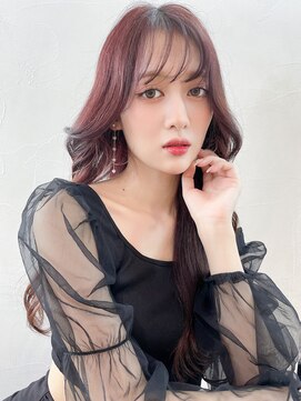 アイティーバイアルバム 松戸店(IT by ALBUM) くびれ巻き_斜めバンググレージュカラーシルキーベージュ_9322