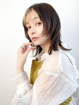 ラフィス ヘアー ロッサ 茨木店(La fith hair rosa) 【La fith】前髪インナーカラー×レイヤーカット