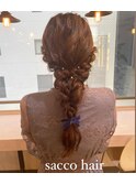 【R Saya】プルエクステ×ヘアセット