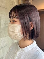 ミルヘアデザイン(mil hair design) ショートカットショートボブベージュカラーグレージュカラー