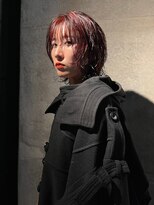 メーヴェ(Mowen) 赤髪ハイライト