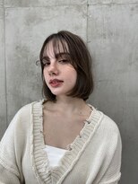 ソルトウォーター(SALT WATER) ボブ オリーブベージュ 2wayバング