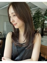 ガーランドギンザ(Garland Ginza)&nbsp;レイヤーカットロングベージュカラー