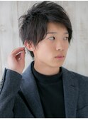 清潔感あるヘーゼルベージュ束感ルーズこなれヘアF戸田公園