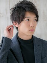 理容ハンサム 戸田公園店&nbsp;清潔感あるヘーゼルベージュ束感ルーズこなれヘアF戸田公園