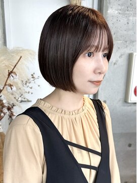 シック(sick) ミニボブ×髪質改善カラー
