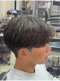 毛流れセンターパート[相模大野/メンズカット］
