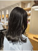 ミディアムレイヤー×オリーブカラー