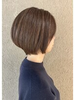 ハートボックス 四谷店(Heart box) 乾燥で広がりやすくても、綺麗なショートボブ