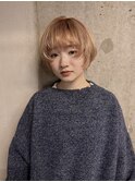 ハニーベージュ×ショート
