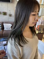 ソトエアンドマーブ 久喜店(SOTOE&marbb)&nbsp;イヤリングカラーグリーン/オリーブカラー