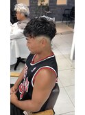 men’s/MEN’S/フェード/スペインカール/船橋/大神宮下