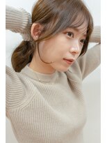 リジェール 金山店&nbsp;結んでも可愛い顔周りレイヤーカット