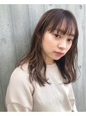 ハイライト　ミディアムカール