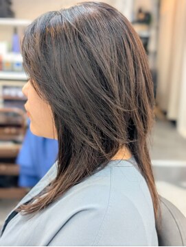 ヘアデザイニング ズーム 飯田橋店(hairdesigning Zoom) 30代40代50代：ハイライト＋トリートメント