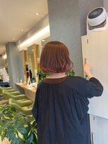 ブロッサム 東中野店&nbsp;夏！透明感チェリーレッドボブ　夏カラー　秋カラー　冬カラー