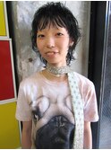 ショートカット/ショートパーマ/マレットヘア