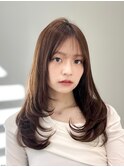 【ロングヘア 韓国ヘア　前髪あり　#3】#渋谷駅#韓国#髪質改善