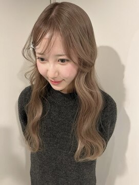 ペレ アネックス 大阪梅田茶屋町店(PELE ANNEX) くびれヘア/アプリコットオレンジ/夏のヘアアレンジ/梅田