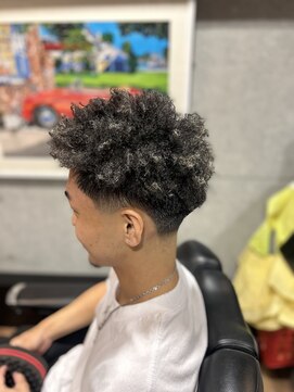 バーバーブロス(BAR BER bro's) スパイキーアフロ